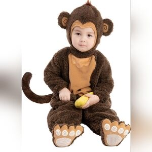 Spooktacular Creations Little Monkey Costume Size 3T